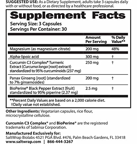 SaltWrap Mag 3D – Daytime (Non-Drowsy) Leg Cramp & Muscle Relief Support - Natural SaltWrap uk supplements
