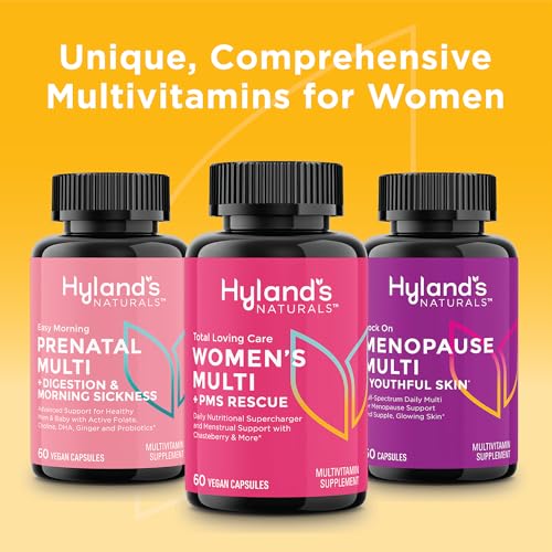 Hyland's Naturals Total Loving Care Multivitamin for Women + PMS Rescue - 60 Vegan Hyland's uk supplements