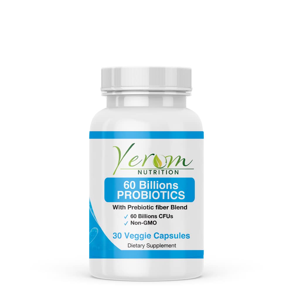 Yerom Nutrition 60 Billions Probiotics Yerom Nutrition uk supplements