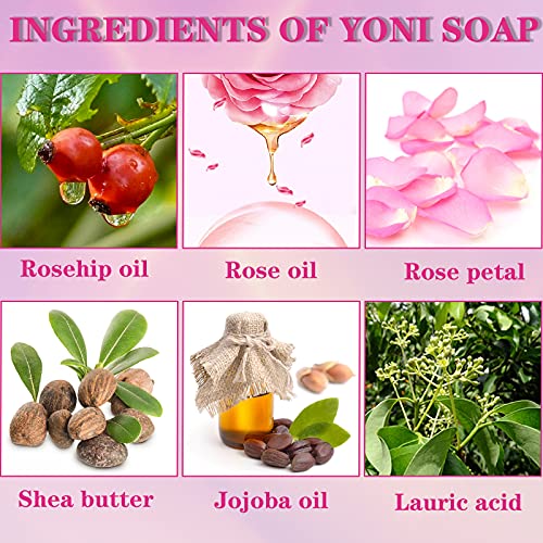 Yoni Soap Bars PCS Of 2, Ph Balance for Women Yoni Wash Vaginial Deodorants, Organic Matchone uk supplements