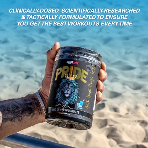EHP Labs Pride Pre Workout Powder Energy Supplement - Sugar Free Preworkout for Men EHP Labs uk supplements