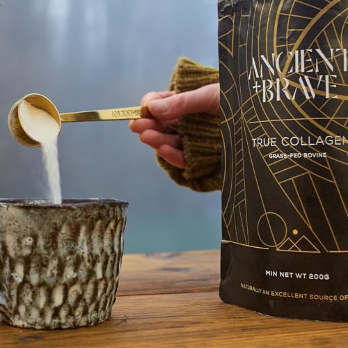 Ancient + Brave True Collagen 200g - Grass-Fed Bovine Collagen Powder - 100% Hydrolysed Collagen Ancient + Brave uk supplements