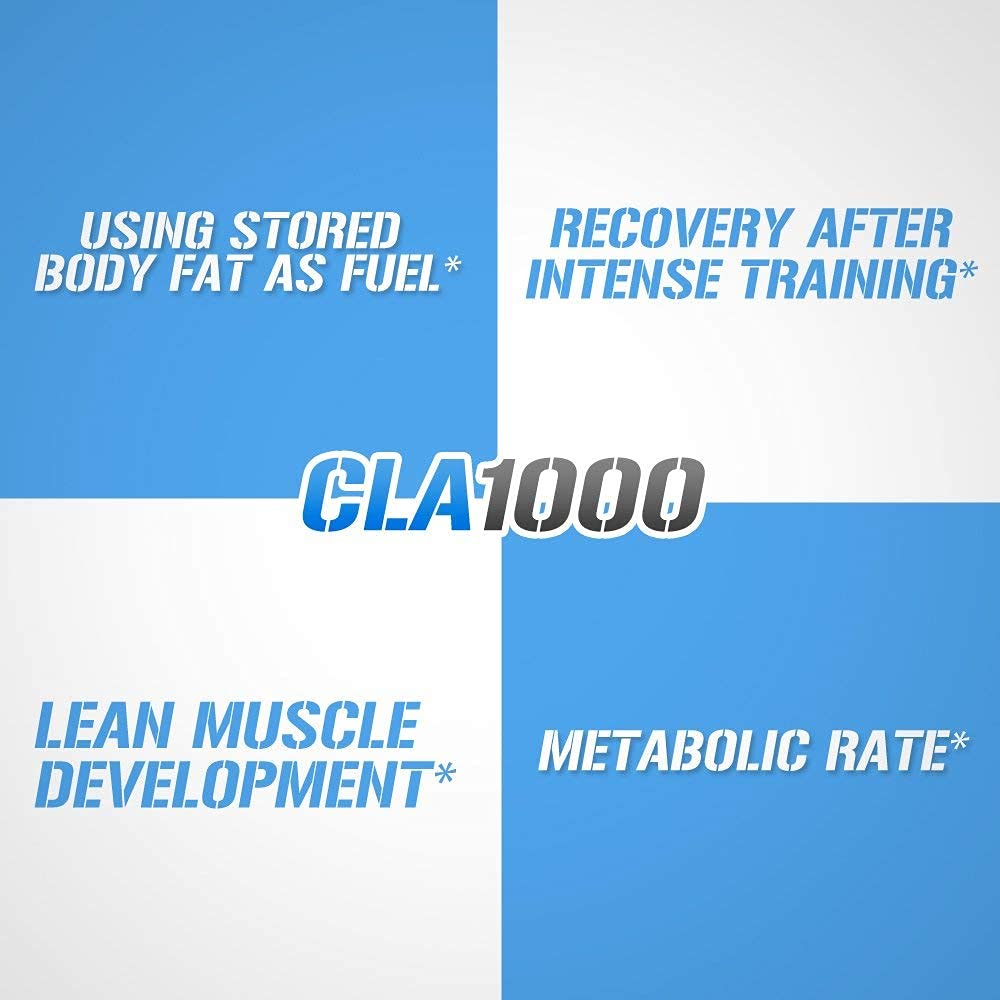 Conjugated Linoleic Acid CLA Pills - CLA 1000mg Diet Pills to Support Weight Loss Fat Burning Evlution uk supplements