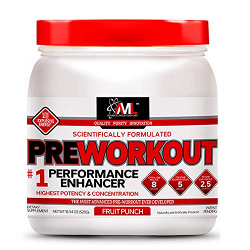 Advanced Molecular Labs - Pre Workout Powder, Increases Drive, Performance Enhancer AML ADVANCED MOLECULAR LABS uk supplements