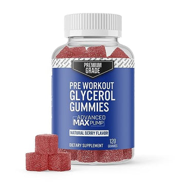 VitaPatch Premium Grade Glycerol Gummies Stim Free Pre Workout - Intense Pump VitaPatch uk supplements
