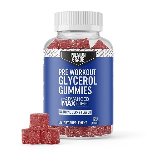 VitaPatch Premium Grade Glycerol Gummies Stim Free Pre Workout - Intense Pump VitaPatch uk supplements