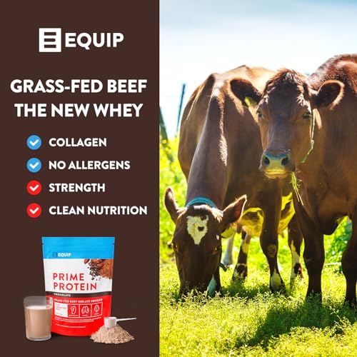 Equip Foods Prime Protein - Grass Fed Beef Protein Powder Isolate - Paleo and Keto Equip uk supplements
