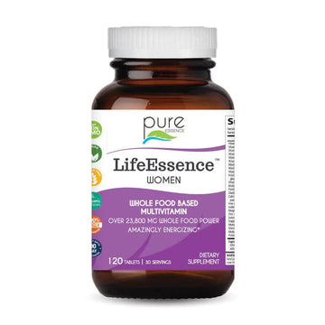 PURE ESSENCE LABS LifeEssence Women's Formula - World's Most Energetic Multiple - The Master Multiple - 120 Tablets PURE ESSENCE LABS uk supplements