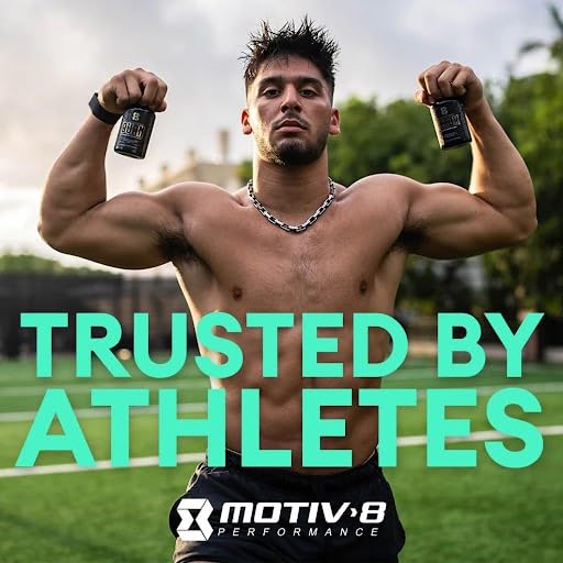 Motiv-8, Greens Superfruits & Veggie Superfood Powder Supplement, Antioxidant, Fiber, Sugar-Free, 30 Servings (Tangerine, 30 Servings) Motiv-8 uk supplements