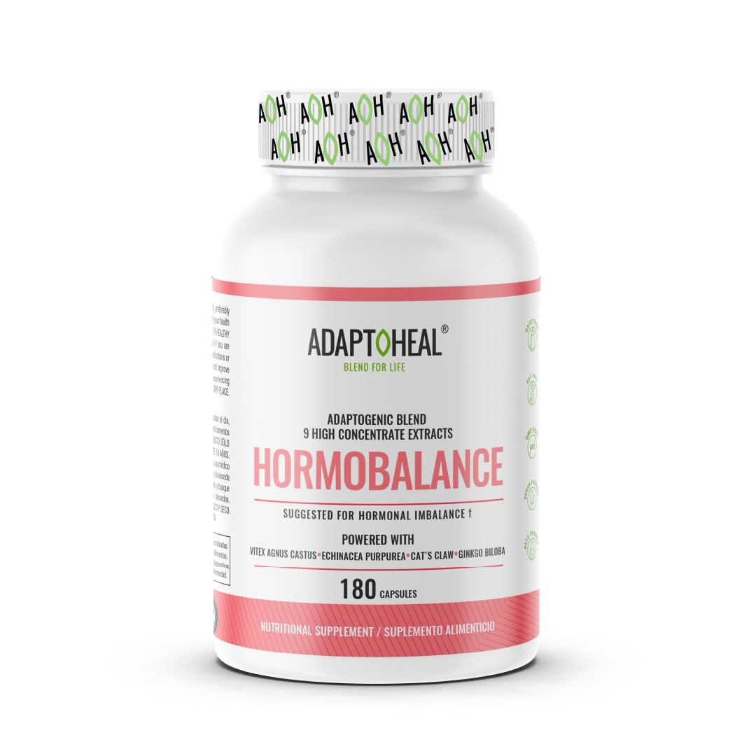 ADAPTOHEAL Hormobalance Adaptogens Supplement for Female Hormonal System Balance - Vitex ADAPTOHEAL uk supplements