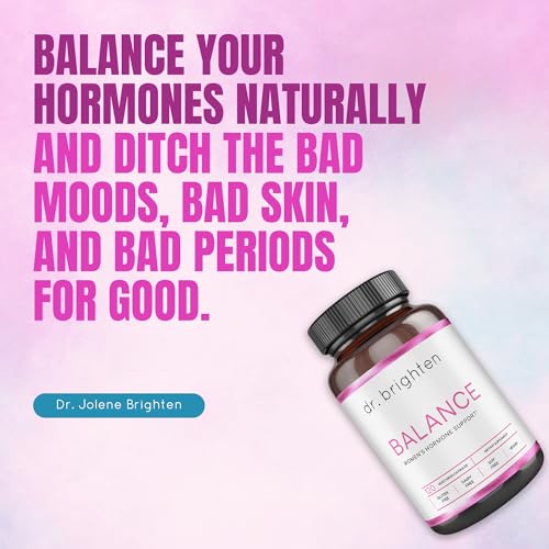 Dr. Brighten Balance - Hormone Balance for Women with Chasteberry and DIM - Targets Dr. Brighten uk supplements