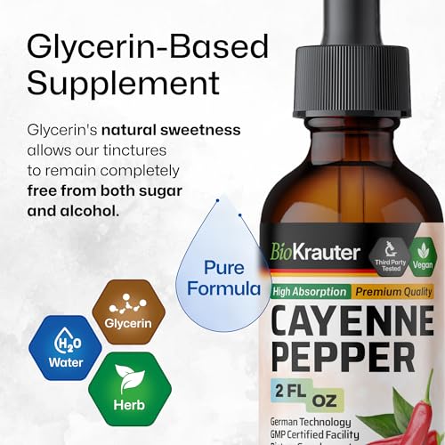 MAUWE HERBS Cayenne Pepper Supplement - Organic Cayenne Pepper Tincture MAUWE HERBS uk supplements