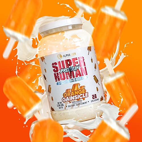 ALPHA LION Superhuman Whey Protein Powder, Great Tasting Pure Whey Protein Isolate ALPHA LION uk supplements