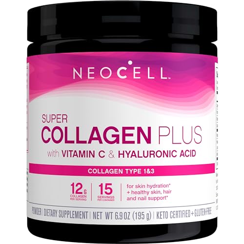 NeoCell Super Collagen Plus With Vitamin C and Hyaluronic Acid, For Skin Hydration NeoCell uk supplements