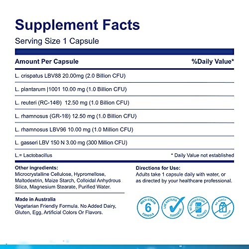 Life-Space Probiotic for Women, Support Healthy Vaginal Microflora & Comfort, BV & VVC Infection Life-Space uk supplements