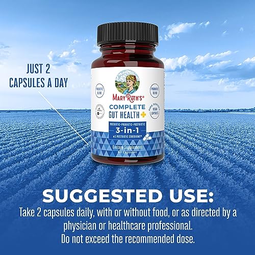 MaryRuth's 3-in-1 Probiotics for Complete Gut Health | Gut Health Supplement for Women MaryRuth Organics uk supplements