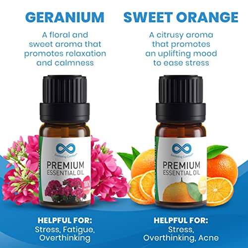 Everlasting Comfort Pure Essential Oils Set - Natural Aromatherapy Essential Oils for Diffuser Everlasting Comfort uk supplements