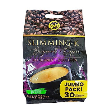 Jumbo Pack MK Slimming-K Coffee with Collagen, 30 Sachets Madam Kilay uk supplements