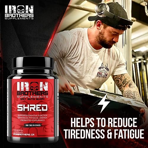 Shred for Men & Women | Strong Appetite Suppressant for Weight Loss Management Iron Brothers Supplements uk supplements