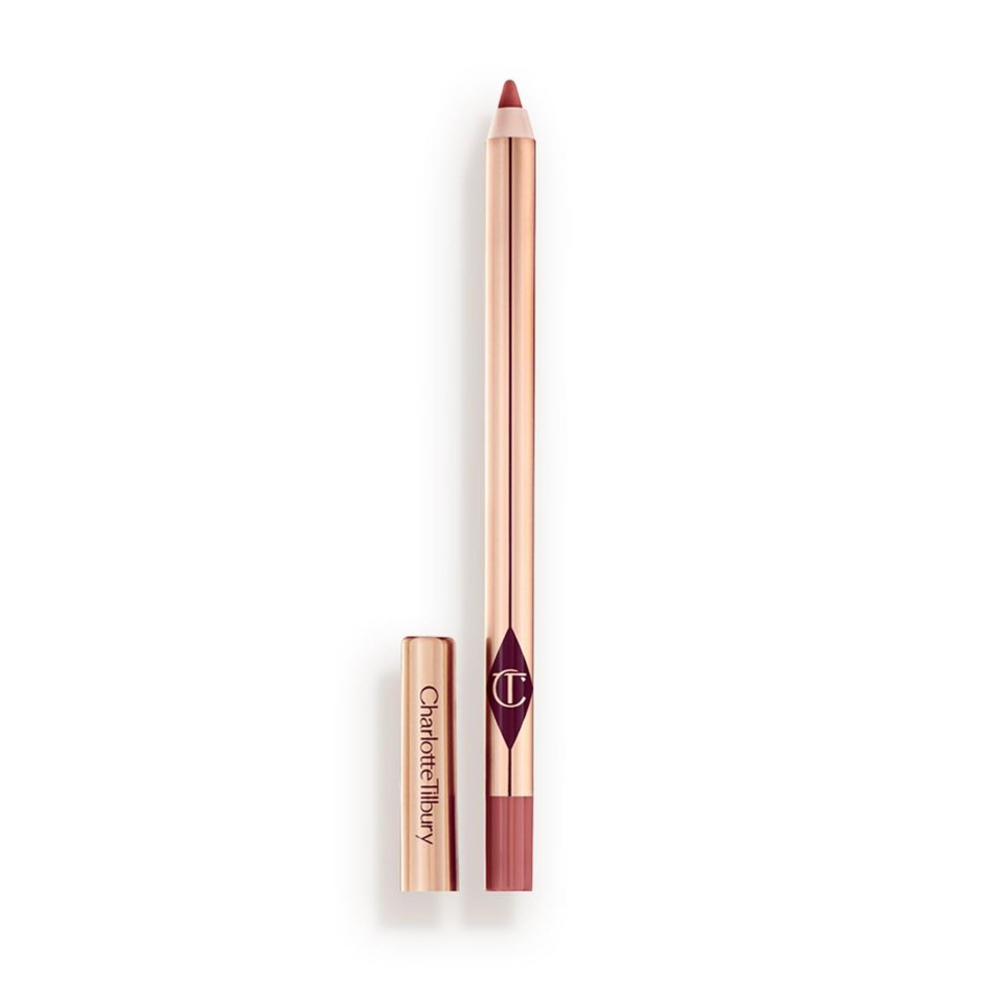 Charlotte Tilbury Lip Cheat Lip Liner Pencil - Gives Lips a Fuller-Looking, Defined Pout - Enriched with Jojoba Oil & Hyaluronic Acid - Waterproof, Smudge-Proof & Transfer-Proof - Pillow Talk Medium Charlotte Tilbury uk supplements