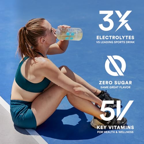 DripDrop Hydration - Zero Sugar Electrolyte Powder Packets Keto - Lemon Lime - 32 Count DripDrop uk supplements