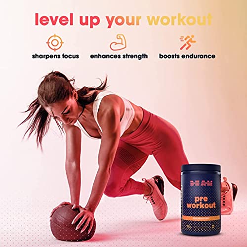 BEAM Pre-Workout Powder | Vegan Energy Booster Powdered Drink with All-Natural BEAM uk supplements