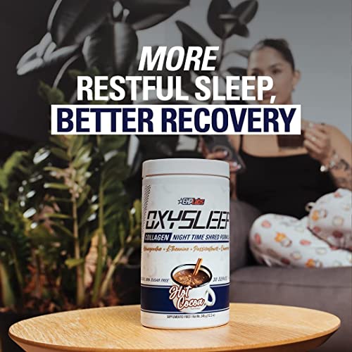 EHP Labs OxySleep Collagen Peptides Powder Night Time Shred - Promotes Deep Sleep EHP Labs uk supplements