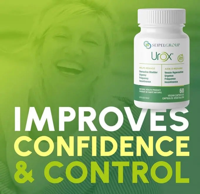 UROX Bladder Control, Safe and Effective Bladder Support Supplement for Men & Women, Helps Reduce Urinary Leakage, Frequency, Urgency, 180 Vegetarian Capsules UROX uk supplements