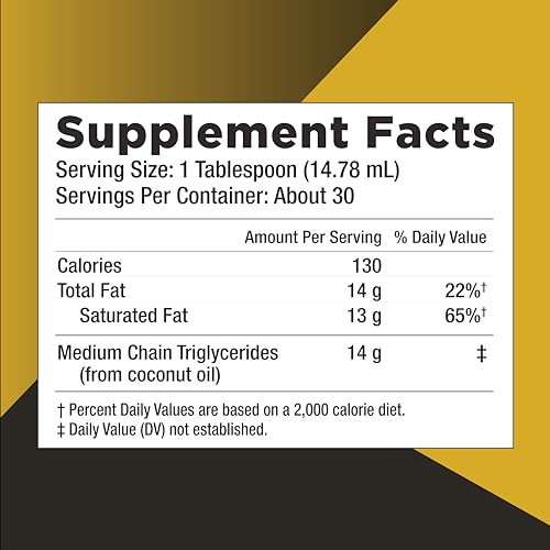 Keto Science Ketogenic MCT Oil Dietary Supplement, Made from 100% Coconuts, Sustained Keto Science uk supplements