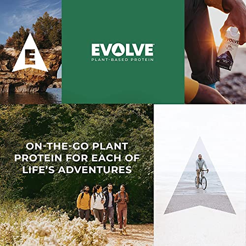 Evolve Plant Based Protein Shake, Café Mocha, 20g Vegan Protein, Dairy Free, No Artificial Evolve uk supplements