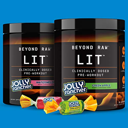 BEYOND RAW LIT | Clinically Dosed Pre-Workout Powder | Contains Caffeine, L-Citruline BEYOND RAW uk supplements