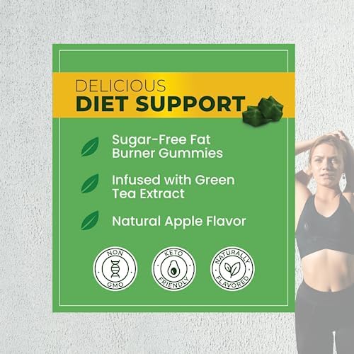 Nobi Nutrition Green Tea Fat Burner Gummies for Weight Loss | Metabolism Boost Nobi Nutrition uk supplements