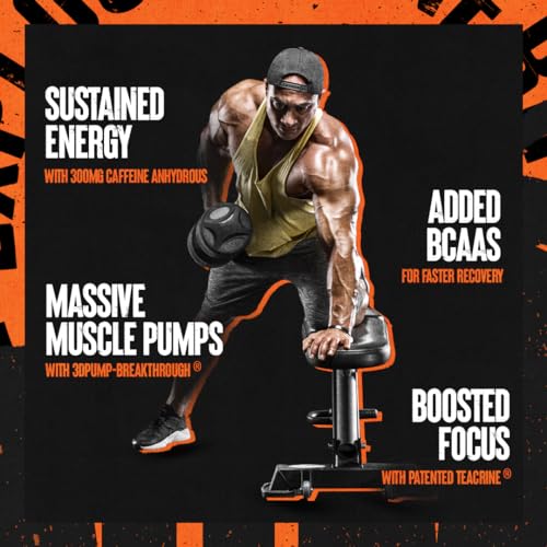 Animal Primal Muscle Hydration + Preworkout Powder – Contains Beta Alanine, 3DPump Animal uk supplements