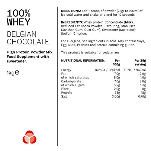 PhD Nutrition 100 Percent Whey, Grass Fed Whey, Lean Muscle Protein Powder PhD uk supplements