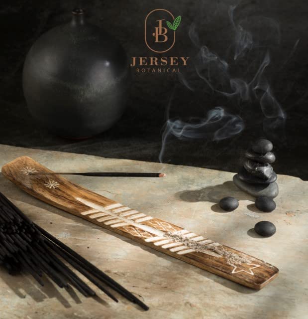 9'' Sandalwood Incense Sticks. Charcoal Sticks Offer a Long-Lasting, Elegant Fragrance Jersey Botanical uk supplements