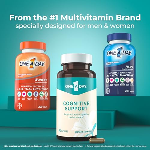 ONE A DAY Bundle Multivitamin for Women 200 Count Tablets Cognitive Supplement ONE A DAY uk supplements