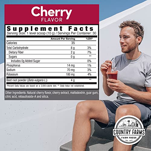COUNTRY FARMS Bountiful Beets Powder, Wholefood Beet Extract Superfood, Natural Nitric COUNTRY FARMS uk supplements