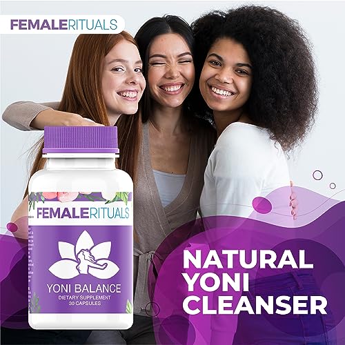 FEMALE RITUALS Yoni Balance Vaginal Tightening Pills 30 Pack - Vaginal Rejuvenation & Vagina Moisturizer FEMALE RITUALS uk supplements