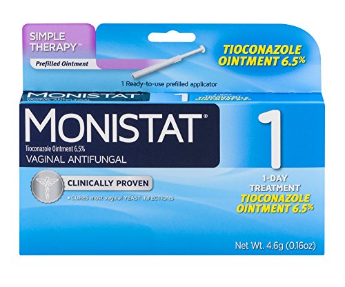 Monistat 1-Day Yeast Infection Treatment | Prefilled | Tioconazole Ointment Monistat uk supplements