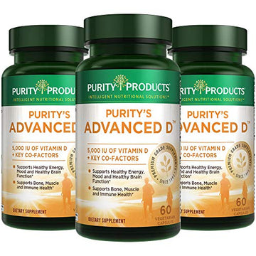Dr. Cannell's Advanced D - Vitamin D Super Formula - Purity Products (3 Pack) - Packed Purity Products uk supplements