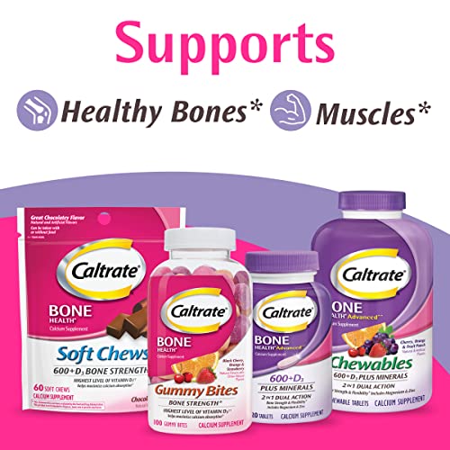 Caltrate 600 Plus D3 Calcium and Vitamin D Supplement Tablets, Bone Health Supplements Caltrate uk supplements