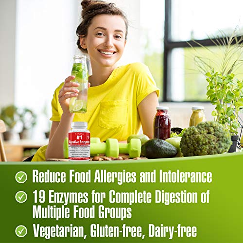 Best Digestive Enzymes for Women & Men with Lactase Lipase Amylase Dr. Matthew uk supplements