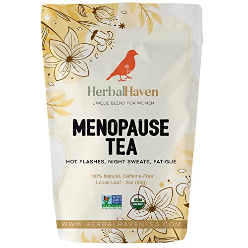 Menopause Tea for Cooling, Hormonal Balance, Relief from Hot Flashes, Night Sweats PCOS Herbal Tea uk supplements