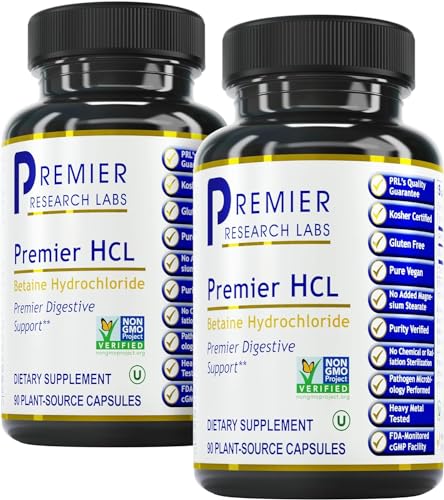 Premier Research Labs – Premier HCL | Superior Digestive Support; Supports Whole Body Detox Premier Research Labs uk supplements