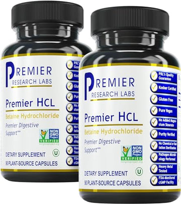 Premier Research Labs – Premier HCL | Superior Digestive Support; Supports Whole Body Detox Premier Research Labs uk supplements