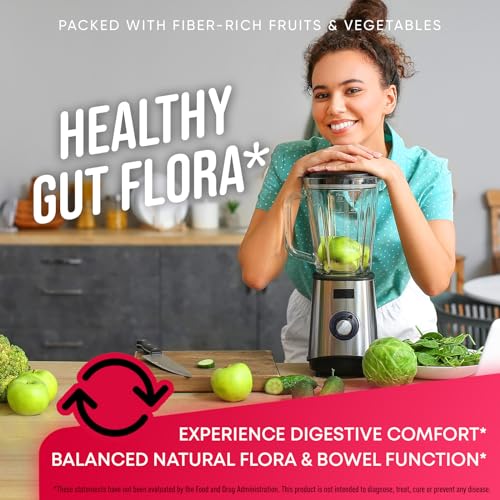 Fruits and Veggies Supplement - High Fiber Supplement for Immunity, Gut & Energy JOYLI Nutrition uk supplements