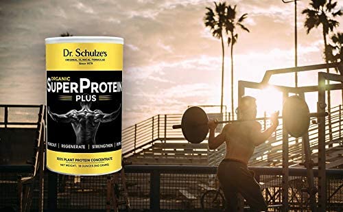 Dr. Schulze's | SuperProtein Plus | 100% Plant Protein Concentrate | Organic Powder Mix Dr. Schulze's uk supplements