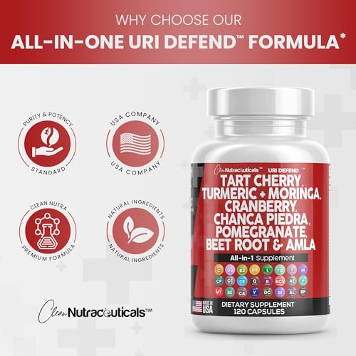 Tart Cherry Extract Capsules 20,000mg with Turmeric 8000mg Moringa Clean Nutraceuticals uk supplements