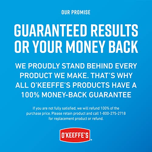 O'Keeffe's for Healthy Feet Foot Cream, Guaranteed Relief for Extremely Dry, Cracked Feet O'Keeffe's uk supplements